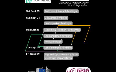 European Week of Sport timetable